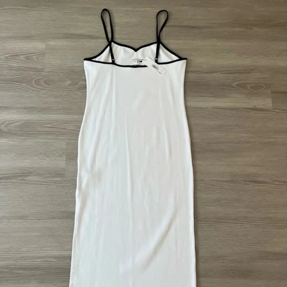 The Drop Women's White Bodycon‎ Dress w/ Sweetheart Neckline by @signedblake (L)